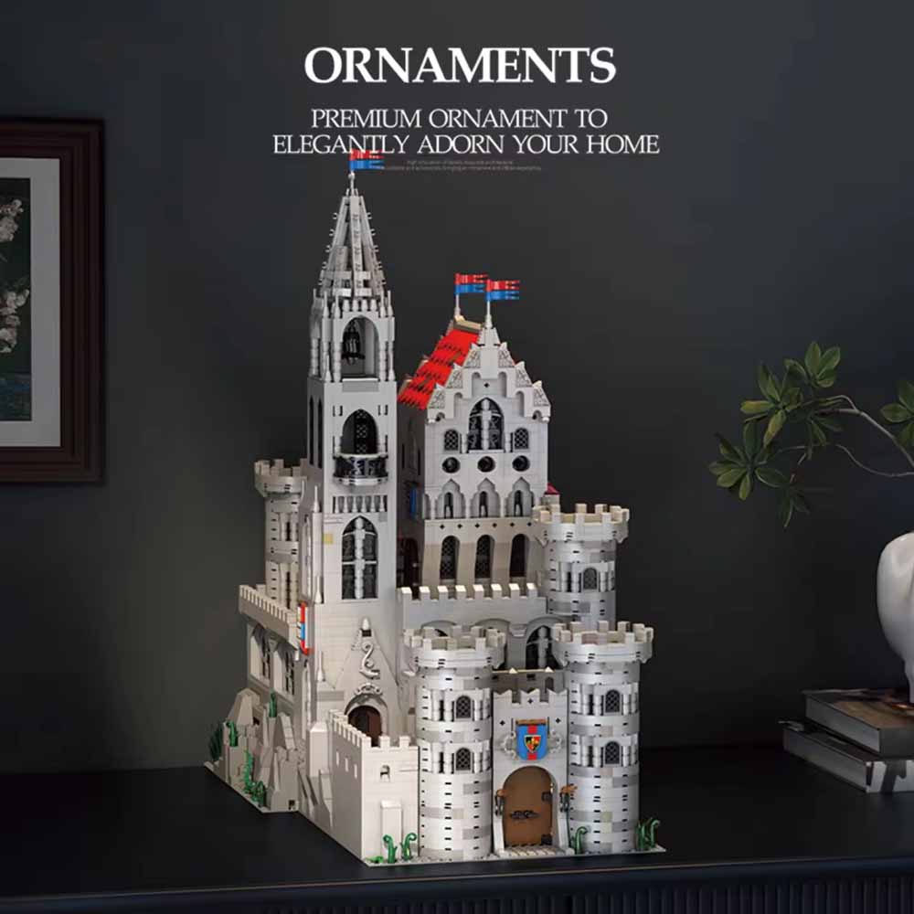 3999 ชิ้น บล็อกตัวต่อปราสาทกษั - Home Decor Medieval บทวิจารณ์และราคา