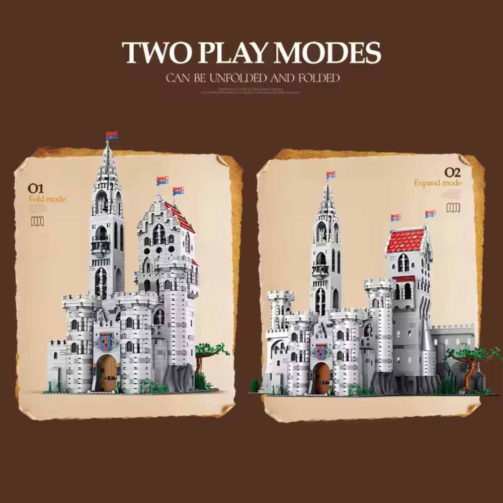 3999 ชิ้น บล็อกตัวต่อปราสาทกษั - Home Decor Medieval บทวิจารณ์และราคา