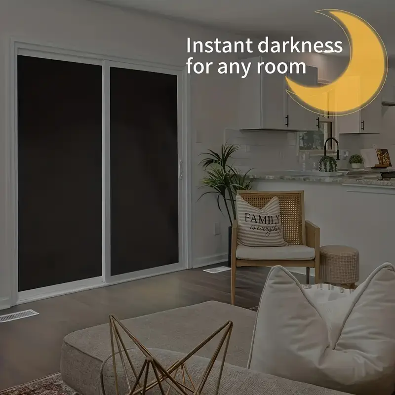 ม่านกันแสง 95-98% แบบ DIY พกพา - Blackout Curtains บทวิจารณ์และราคา