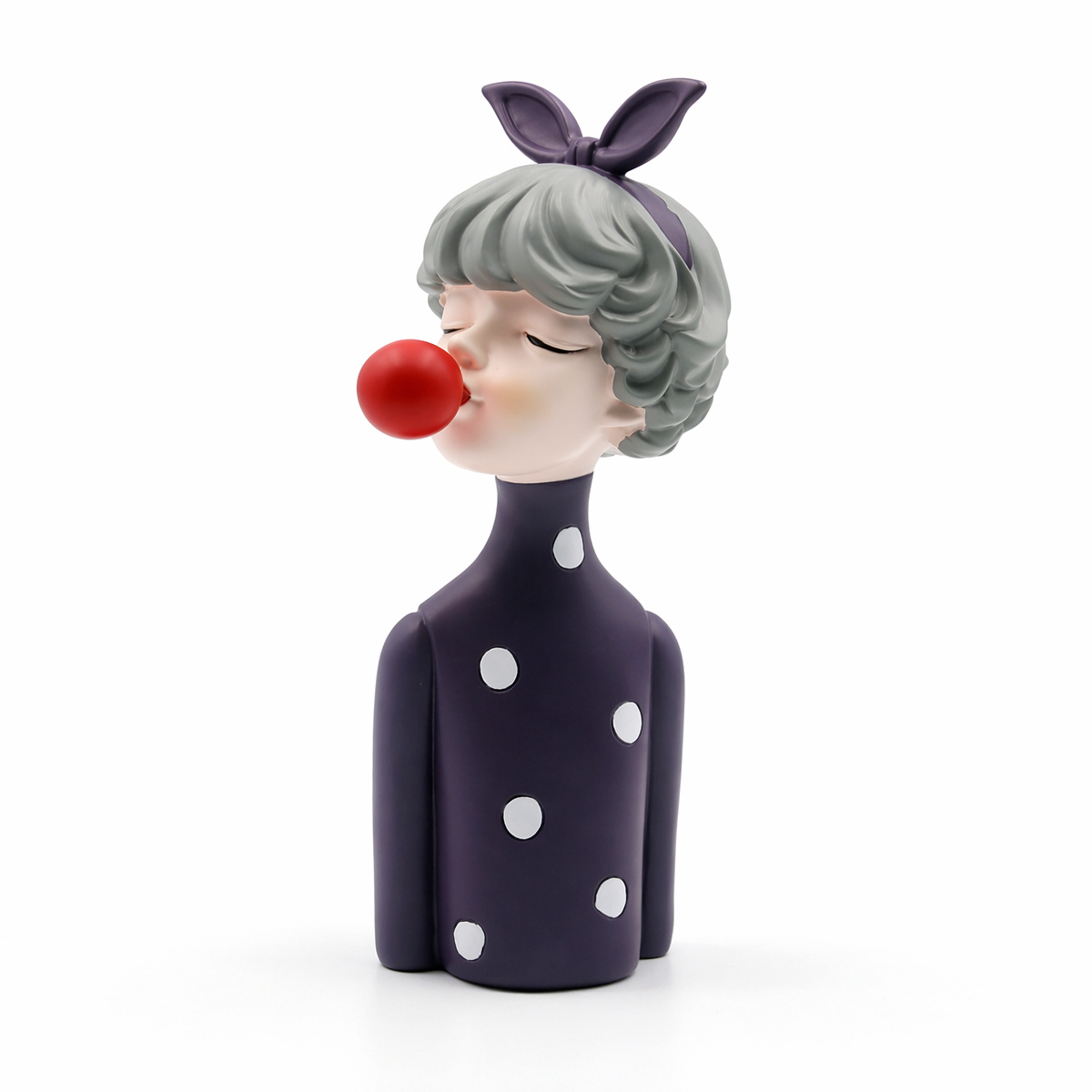 ตุ๊กตาเรซิ่นสาวน้อยสไตล์นอร์ดิ - Vanity Home Decor บทวิจารณ์และราคา