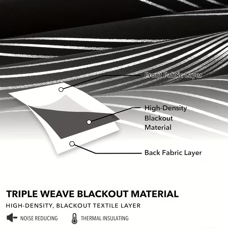 ผ้าม่านกันแสงสีดำสำหรับหน้าต่า - Blackout Curtains บทวิจารณ์และราคา