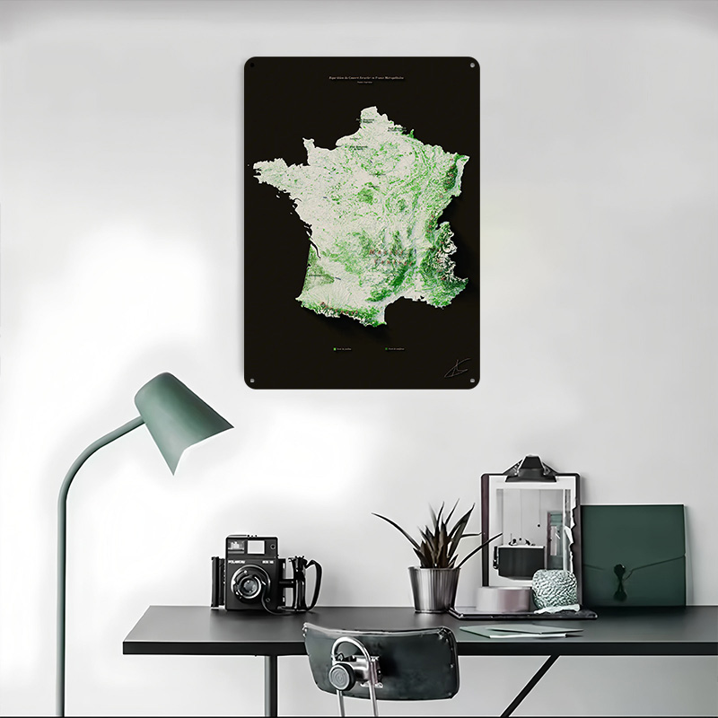 ป่าไม้มาสิฟส์ ฟราน์? ป้ายโลหะว - Home Decor Ai Free บทวิจารณ์และราคา