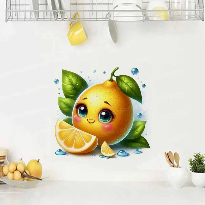 ผลไม้น่ารักอีโมจิสติ๊กเกอร์ติด - Home Decor Emoji บทวิจารณ์และราคา