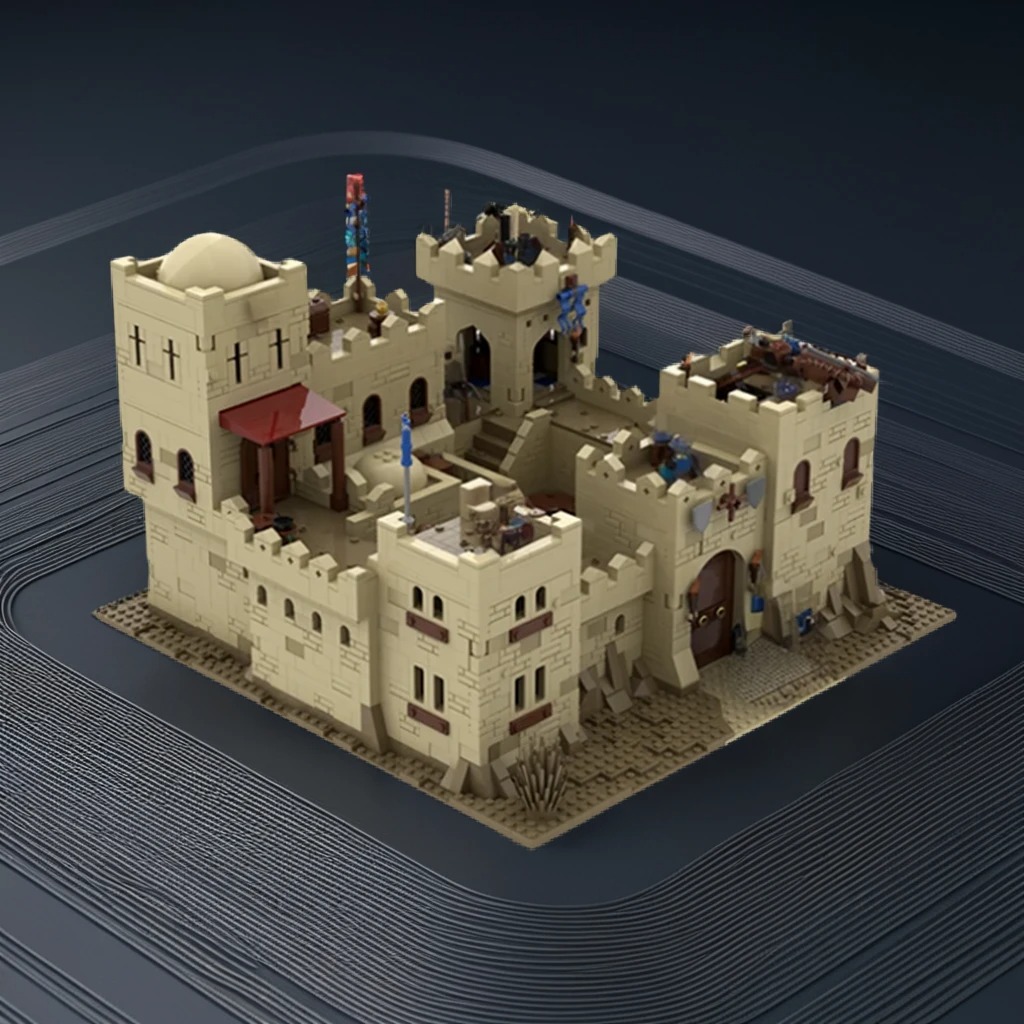 ตัวต่อโมเดลปราสาททะเลทรายแบล็ค - Home Decor Medieval บทวิจารณ์และราคา