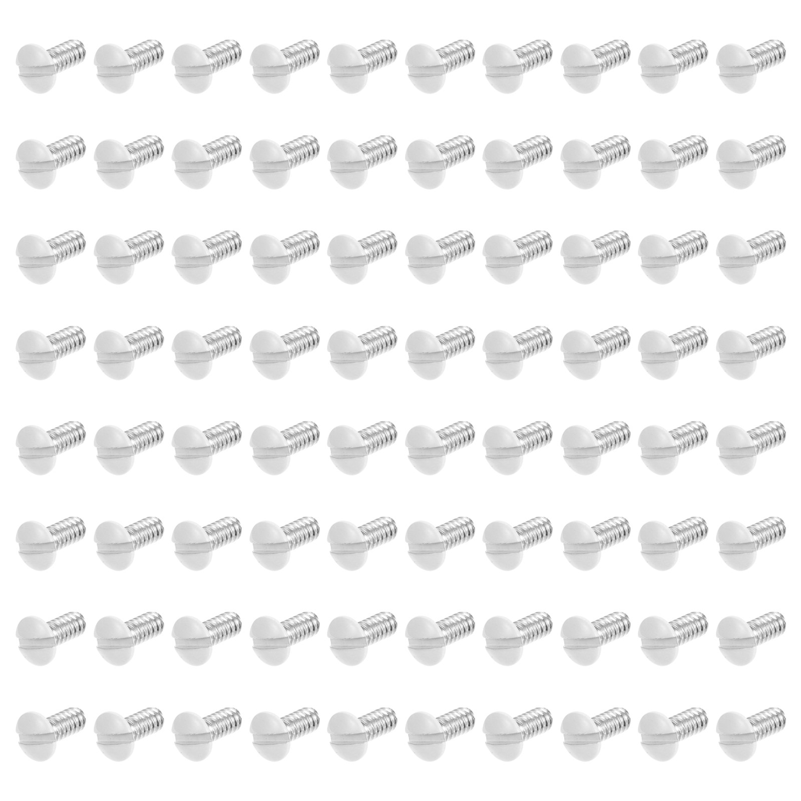 สกรูยึดแผ่นผนังสีขาว 200 ชิ้น  - Home Decor Outlet บทวิจารณ์และราคา