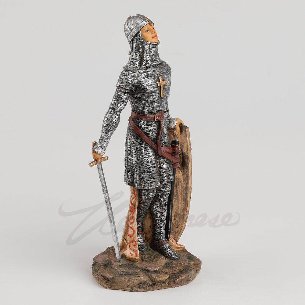 รูปปั้นเรซิ่นอัศวินเทมพลาร์ยุค - Home Decor Medieval บทวิจารณ์และราคา