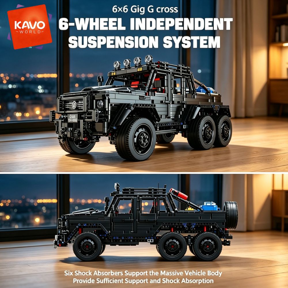 KAVOWORLD 6x6 รถบรรทุกออฟโรดสำ - Home Decor Solo บทวิจารณ์และราคา