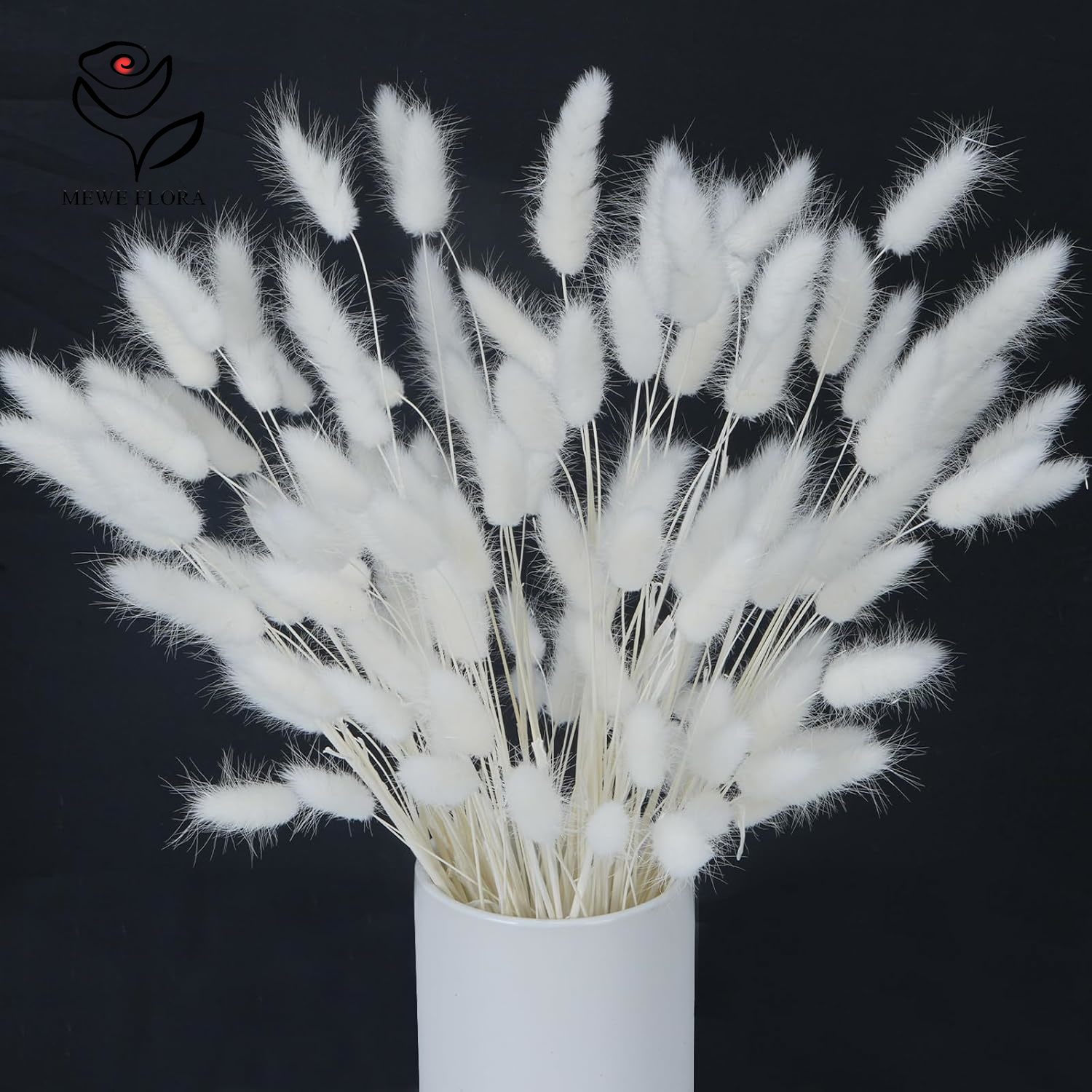 150 ชิ้น หญ้าแพมพัสสีขาวธรรมชา - Home Decor Rustic บทวิจารณ์และราคา